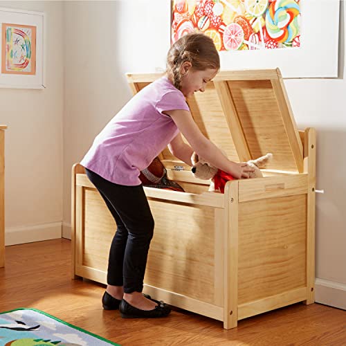 White Wooden Toy Chest K62900
