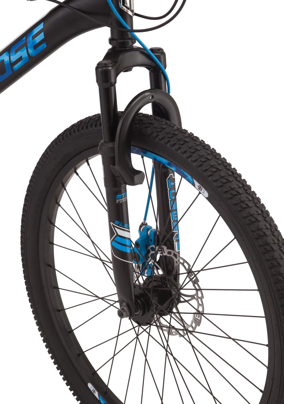 24-inch 21 Speed Black Mountain Bike E634799