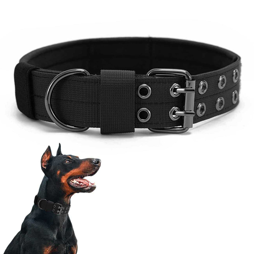 Nylon Adjustable Heavy Duty Tactical Dog Collar W704513