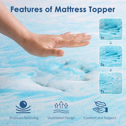 3 Inch Gel Memory Foam Mattress Topper Full A53121