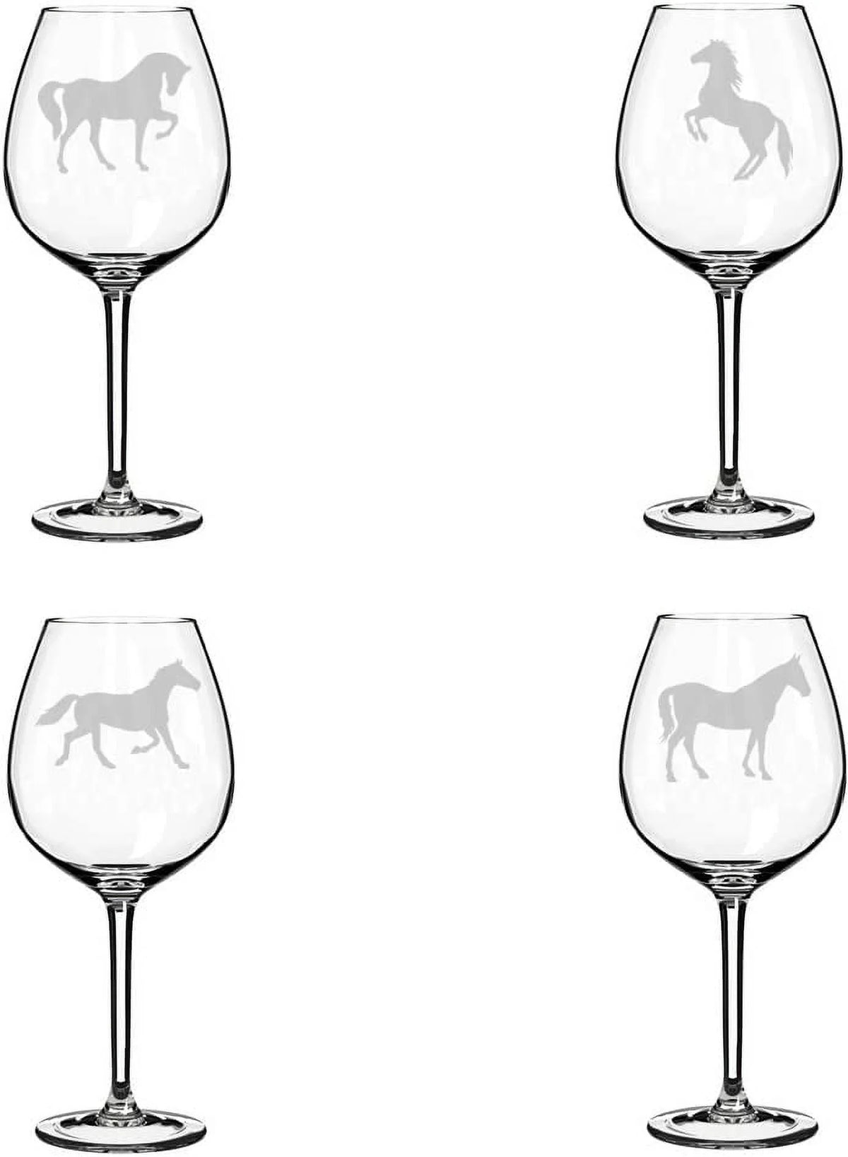 Set of 4 20 oz Wine Glass Goblet D8172