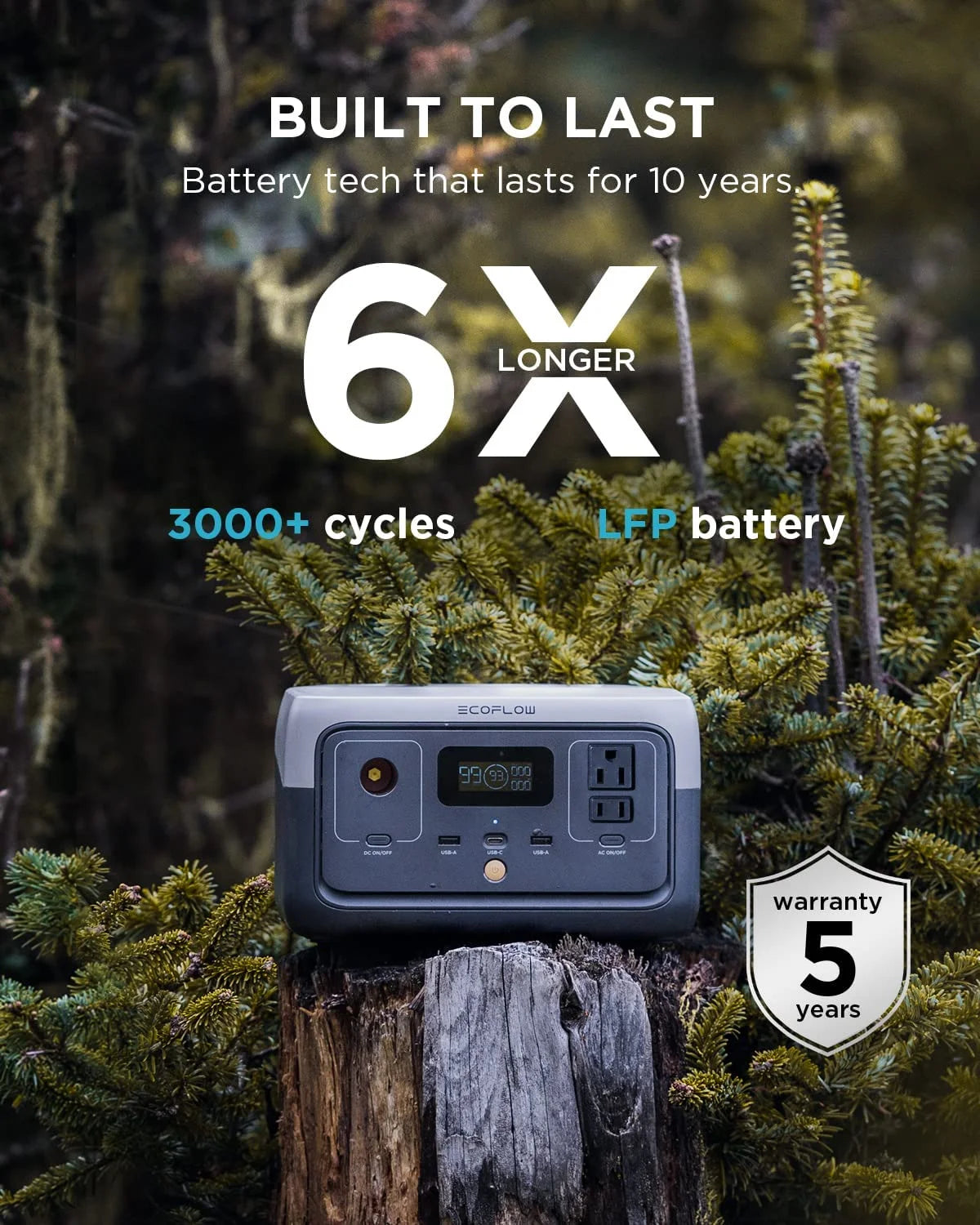Portable Power Station 256Wh 600W U545175