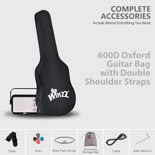 30 Inches Right Handed Kids Electric Guitar with Beginner Kit X389