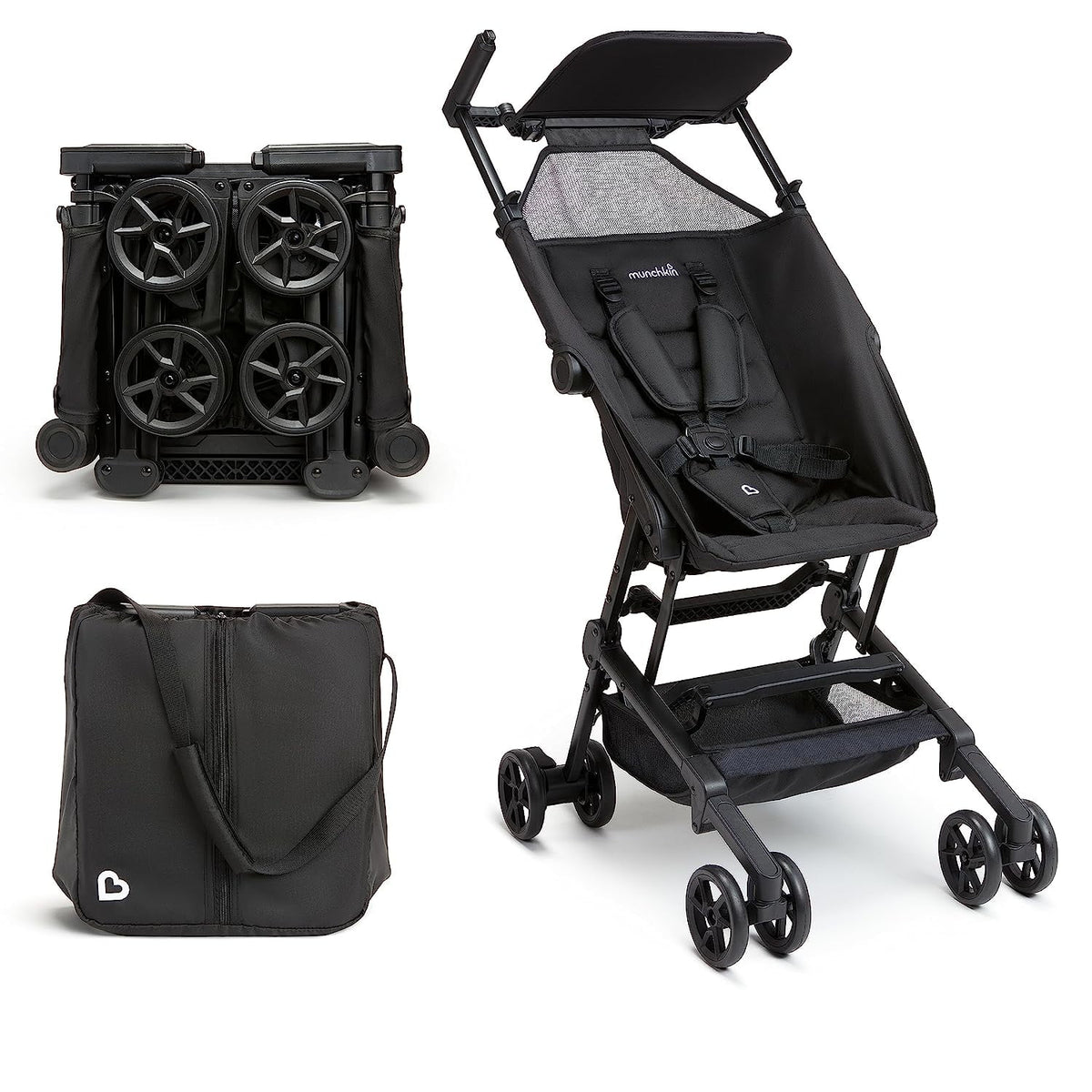 Ultra Compact Lightweight Travel Stroller, Black M635