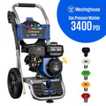 3200-PSI 2.5-GPM Gas Pressure Washer with 5 Nozzles Q2559