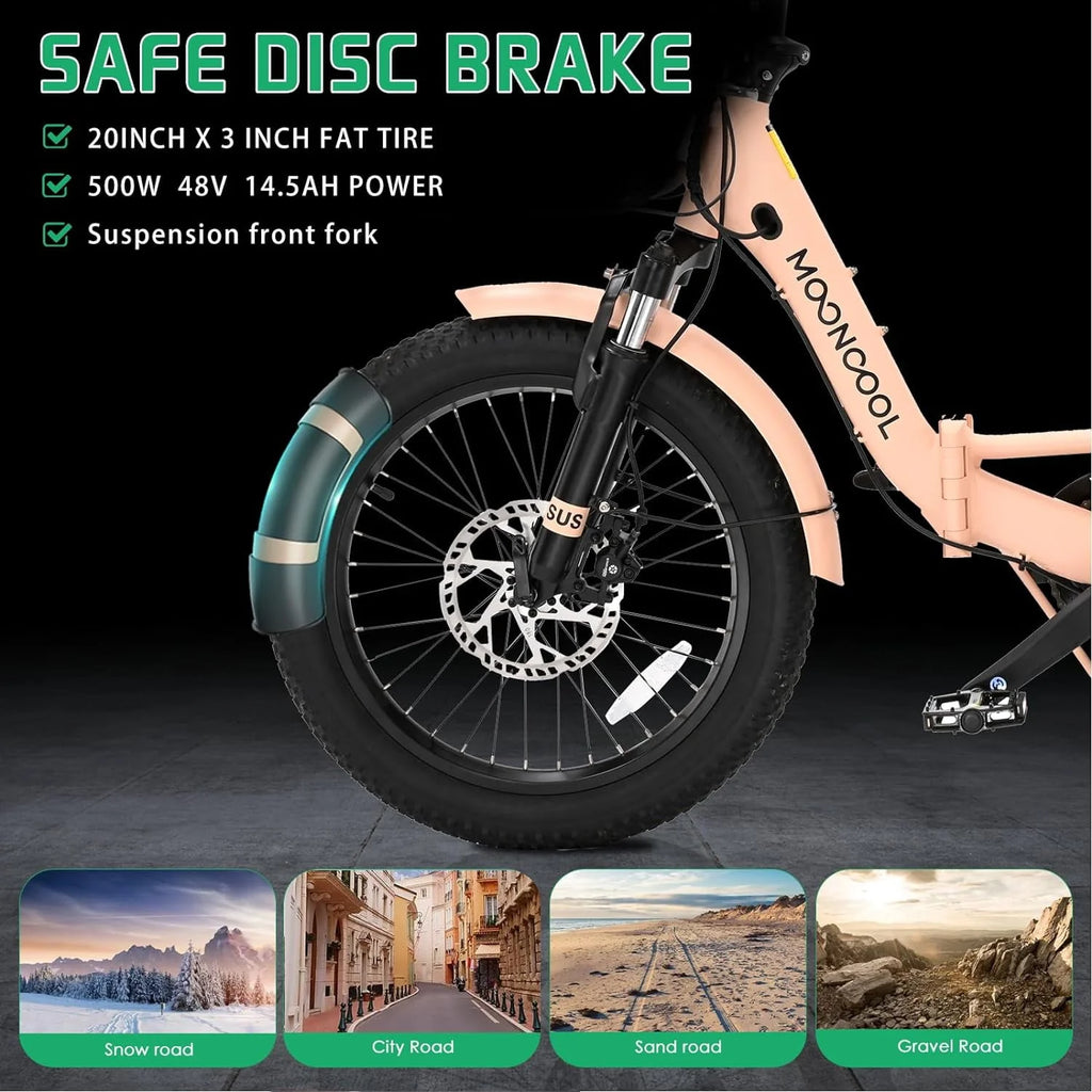 350W 36V 7 Speeds Electric Tricycle E891490