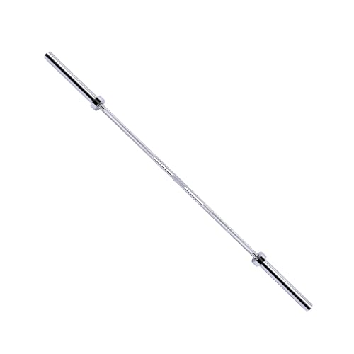 6 Feet Silver Olympic Barbell Q580