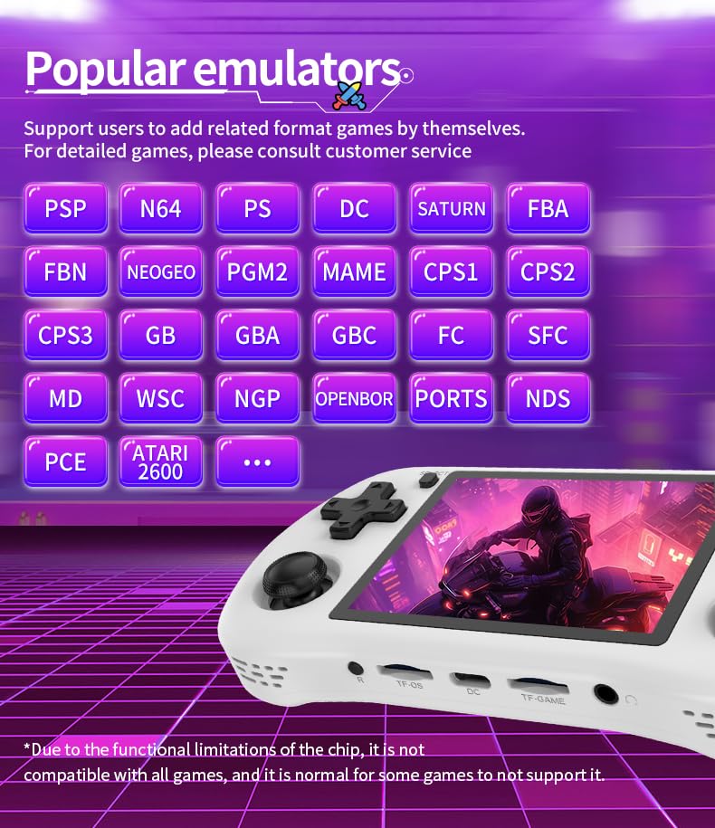 Retro Handheld Game Console R604