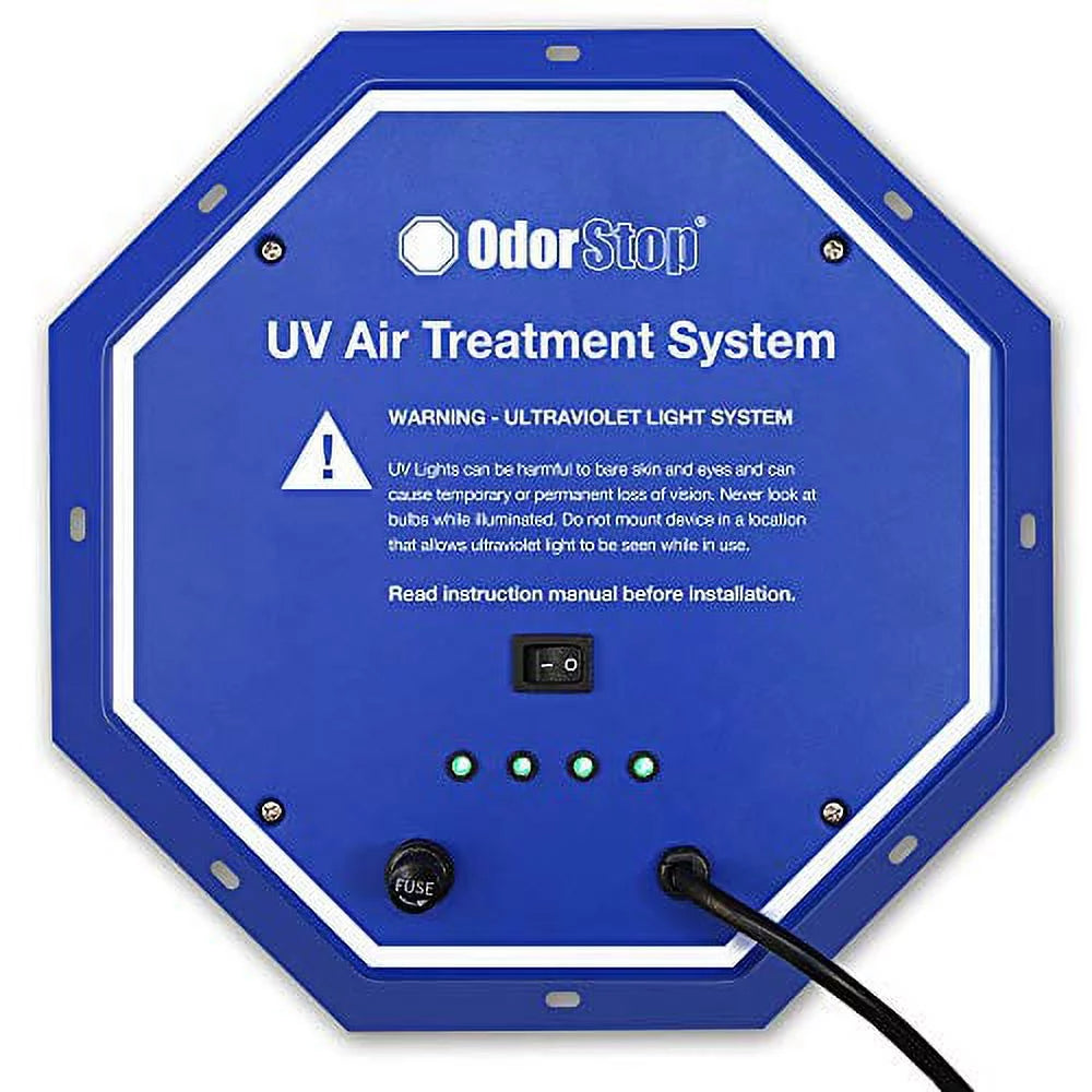 72 Watt UV Air Purifier with Air Flow Sensor and 16" Bulbs S917861