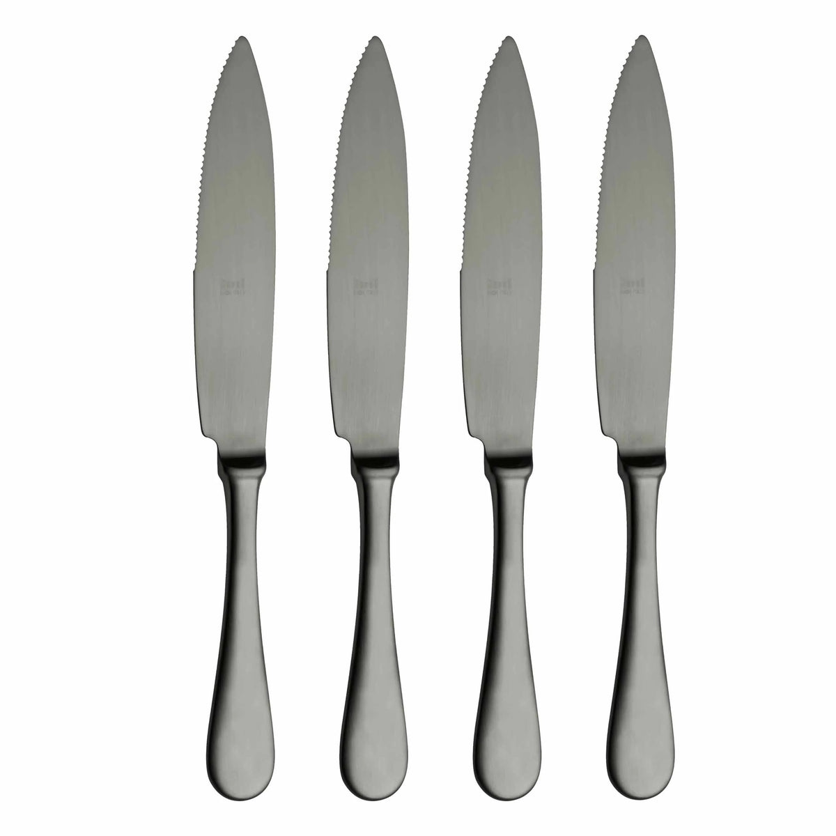 4 Pcs Ice Black Gold Steak Knife Set R8712