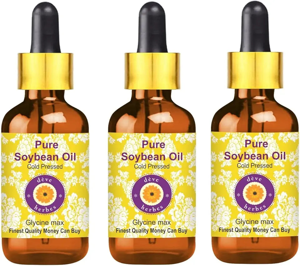 Pure Soybean Oil Cold Pressed 3 x 100ml I96194
