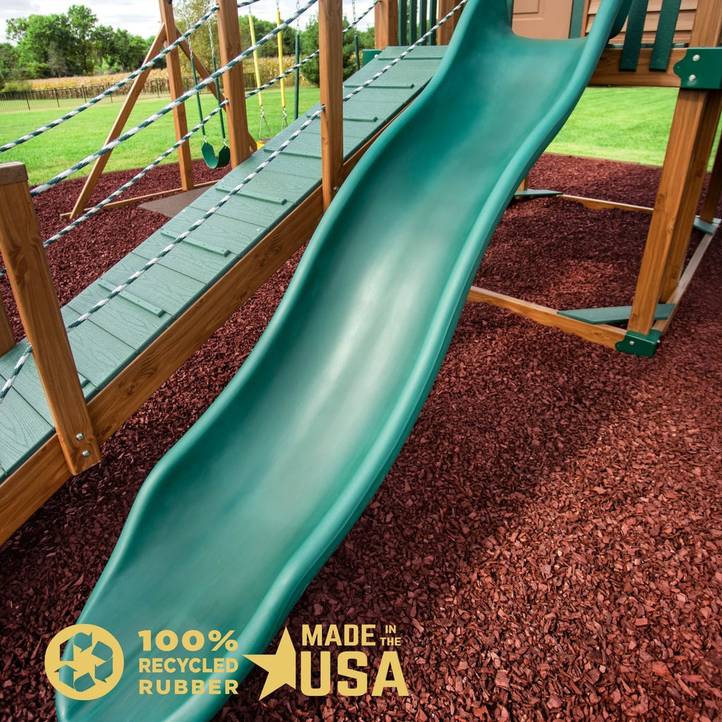 Red Rubber Mulch 75 cu ft W864