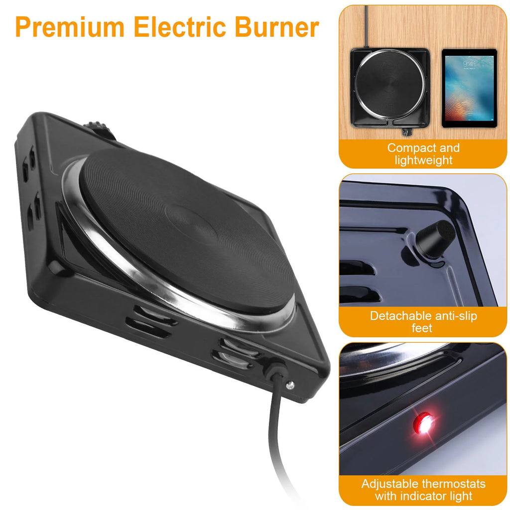 1500W Electric Single Burner Hot Plate K562