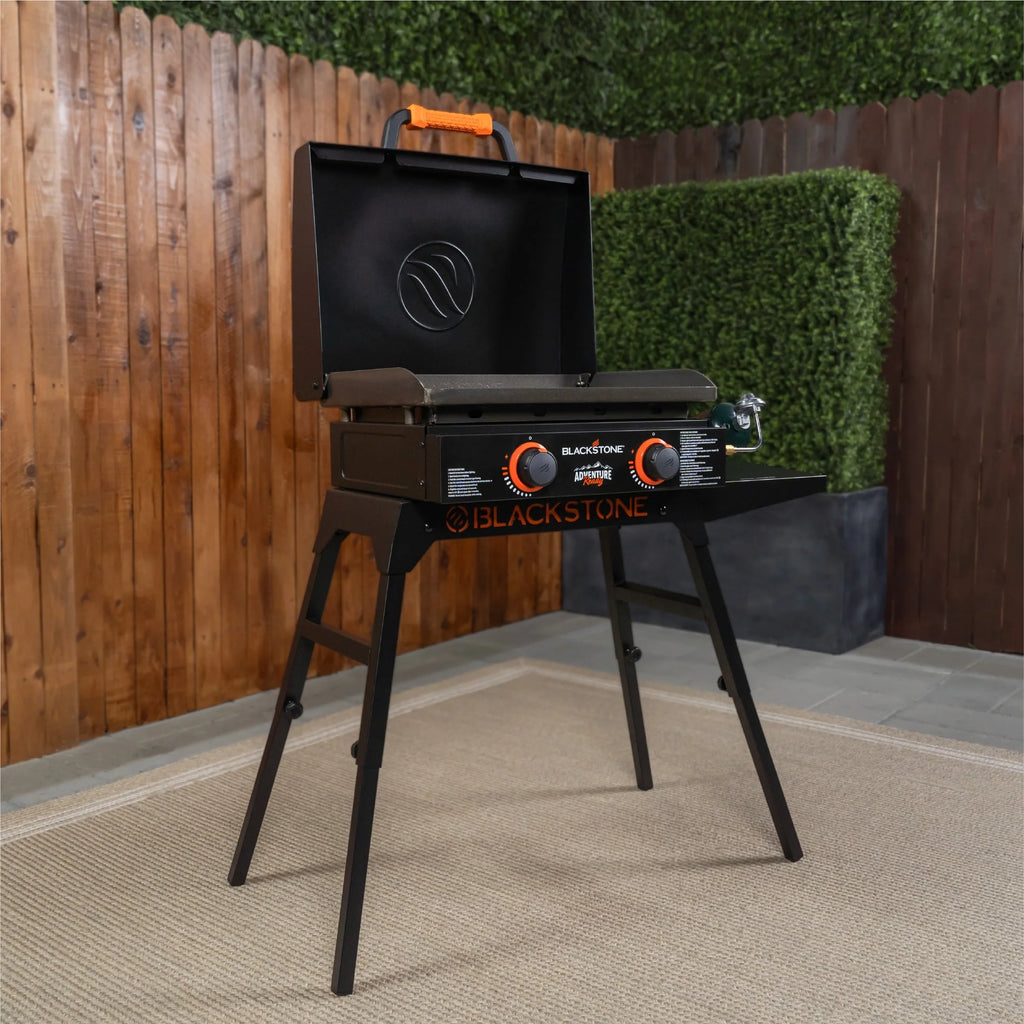22 Propane Griddle with Stand and Adapter Hose N89831