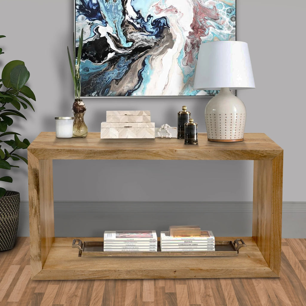 52 Inch Mango Wood Sideboard Console Table W406592