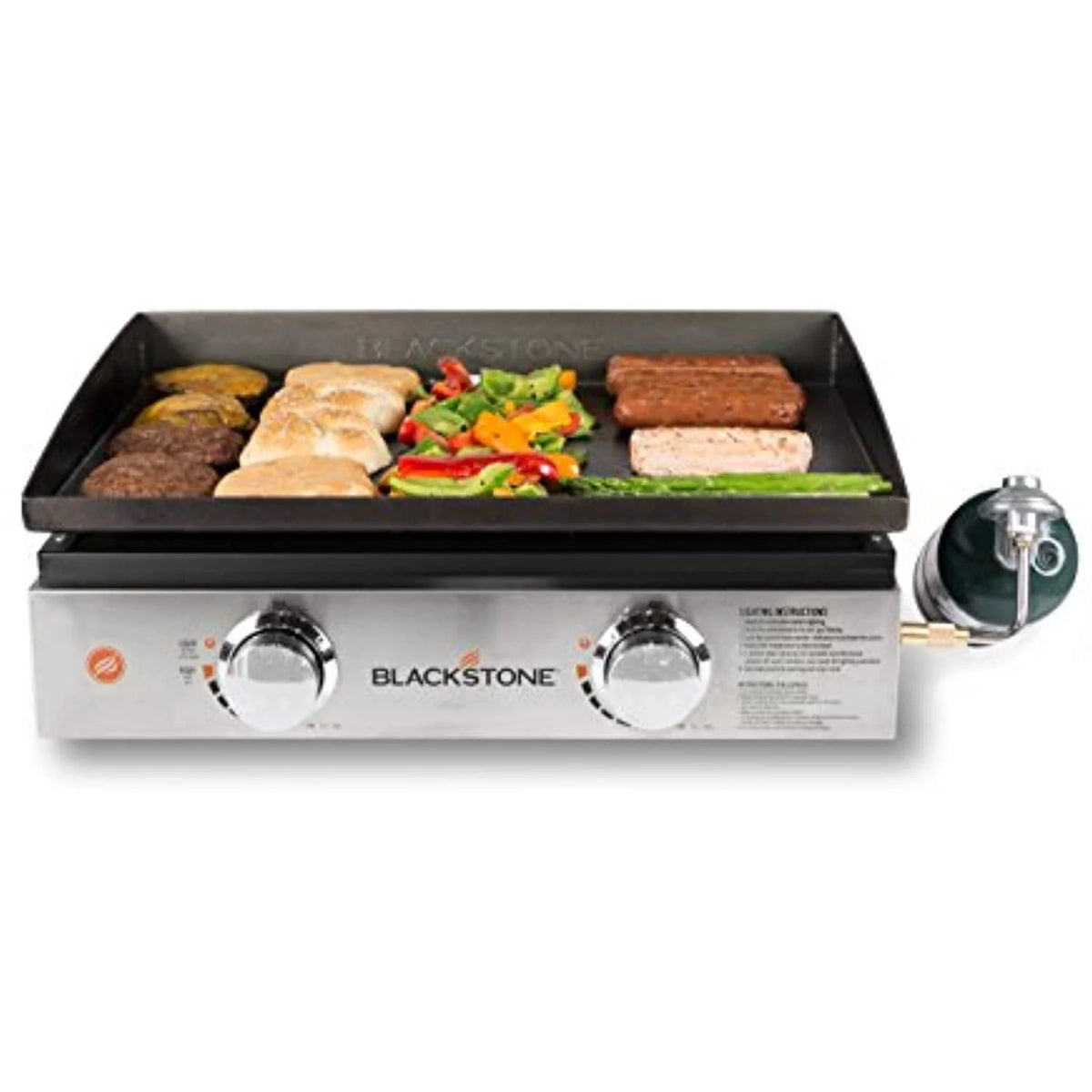 22 inch Black Tabletop Griddle C3382