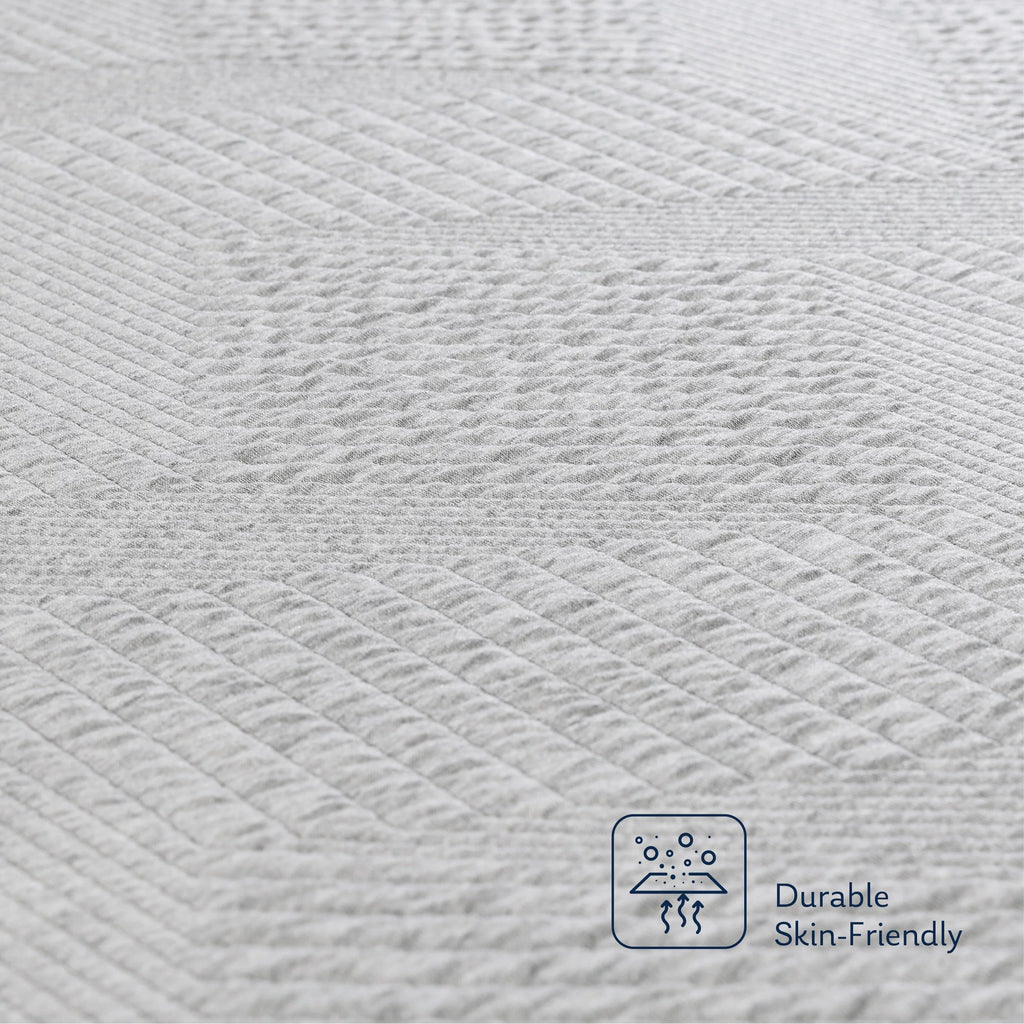 Grey 12 inch Queen Size Gel Memory Foam Mattress A51762
