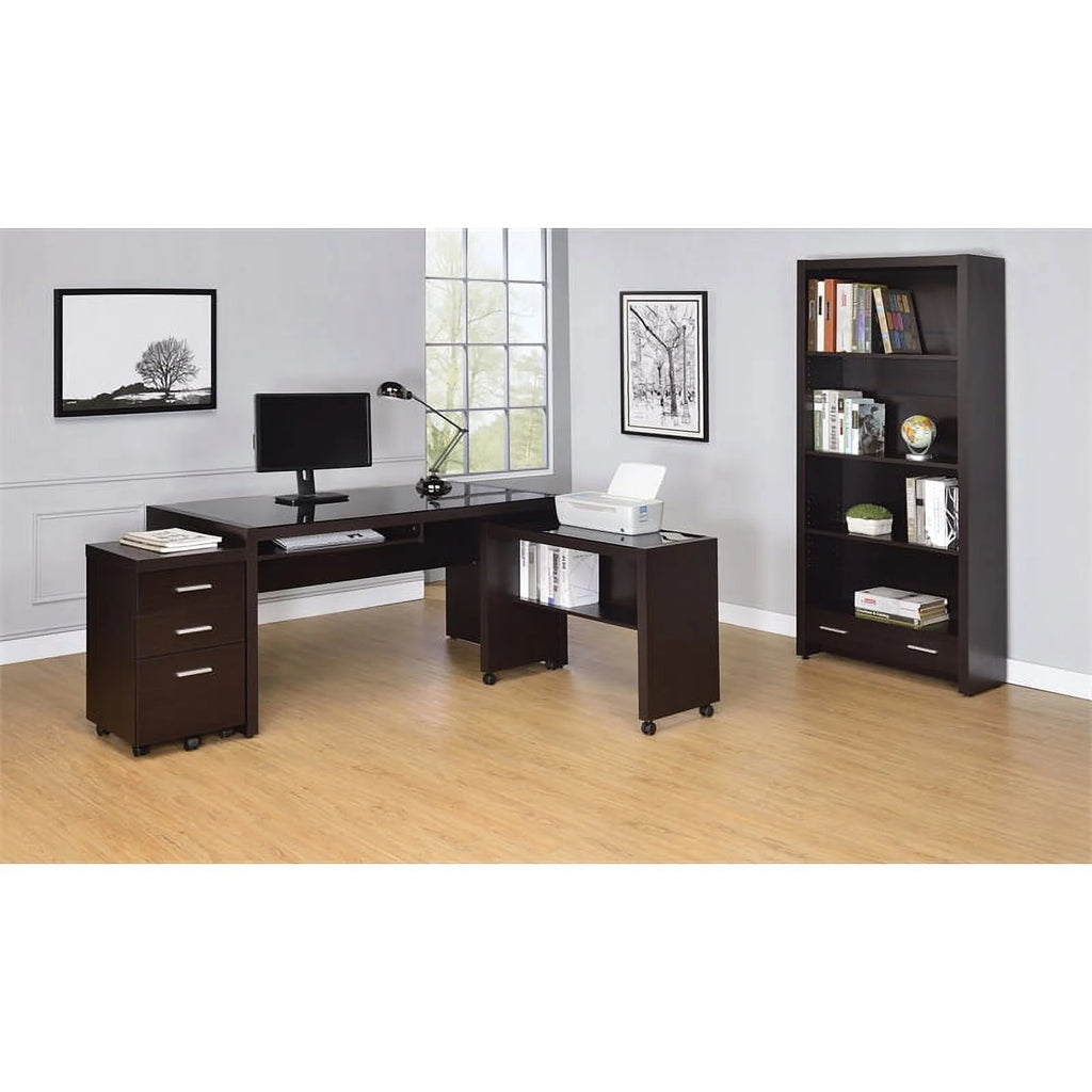 2 Piece Computer Desk and Office Chair Furniture Set Q876