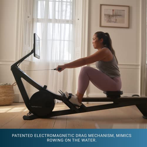 Foldable Rowing Machine with 16" HD Touchscreen & Speakers U2287
