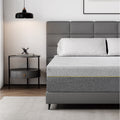 Grey 12 inch Queen Size Gel Memory Foam Mattress A51762