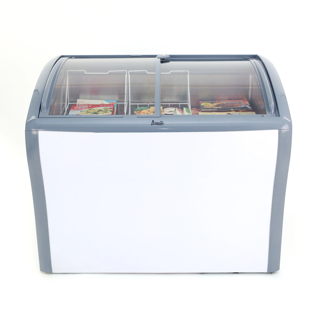 9.5 cu. ft. Glass Top Freezer or Refrigerator White G91333