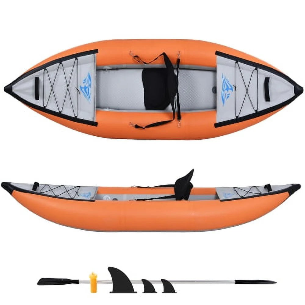 Foldable Inflatable 2 Person Kayak Set with Paddle & Air Pump S80391