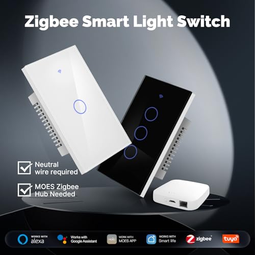 Black 4 Gang Smart Light Switch D255726