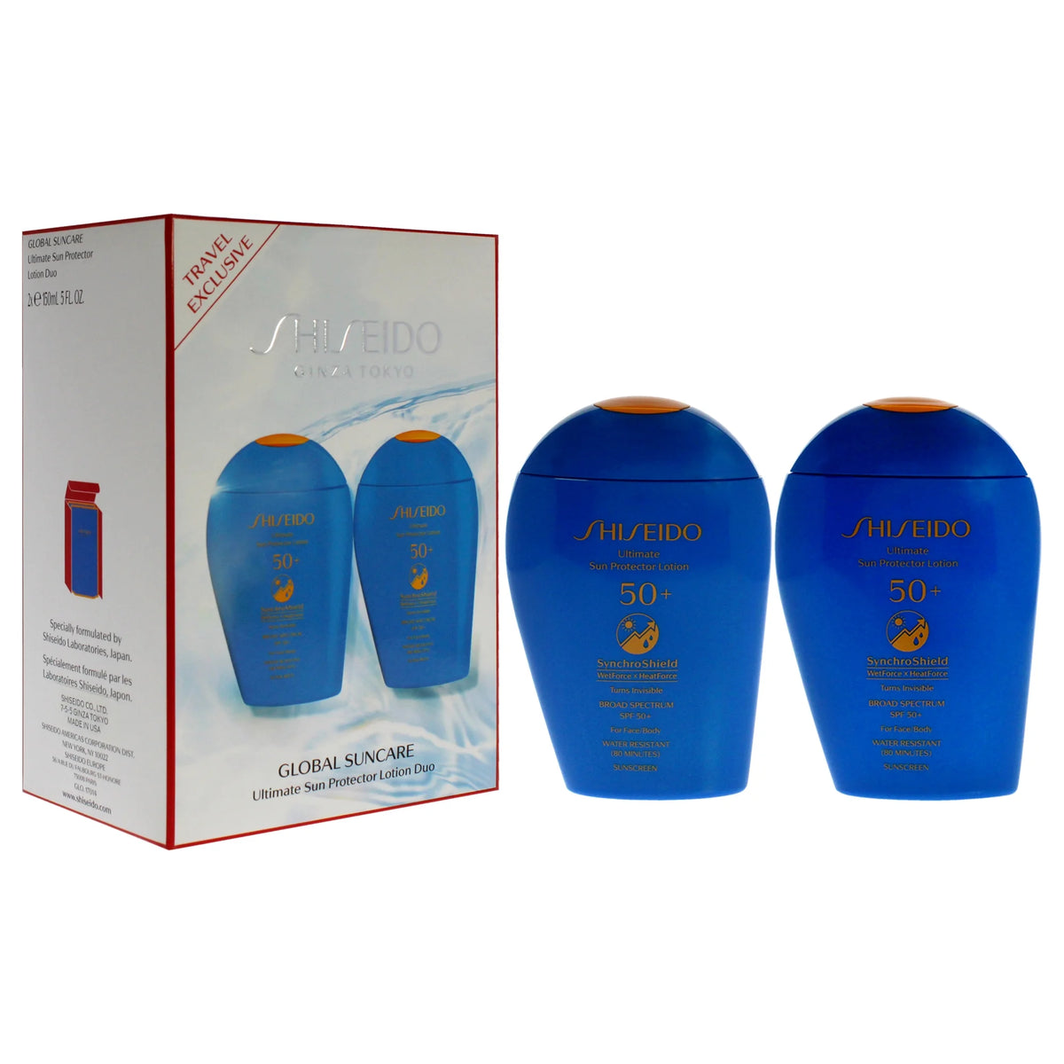 SPF 50 Plus Sun Protector Lotion 2 x 5 oz E6431
