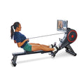 Foldable Rowing Machine with 22” Rotating HD Screen and Soundbar V8608