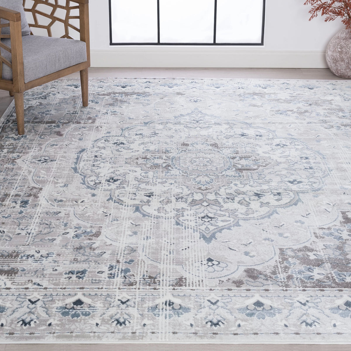 9x12 Modern Gray Large Area Rug B218820