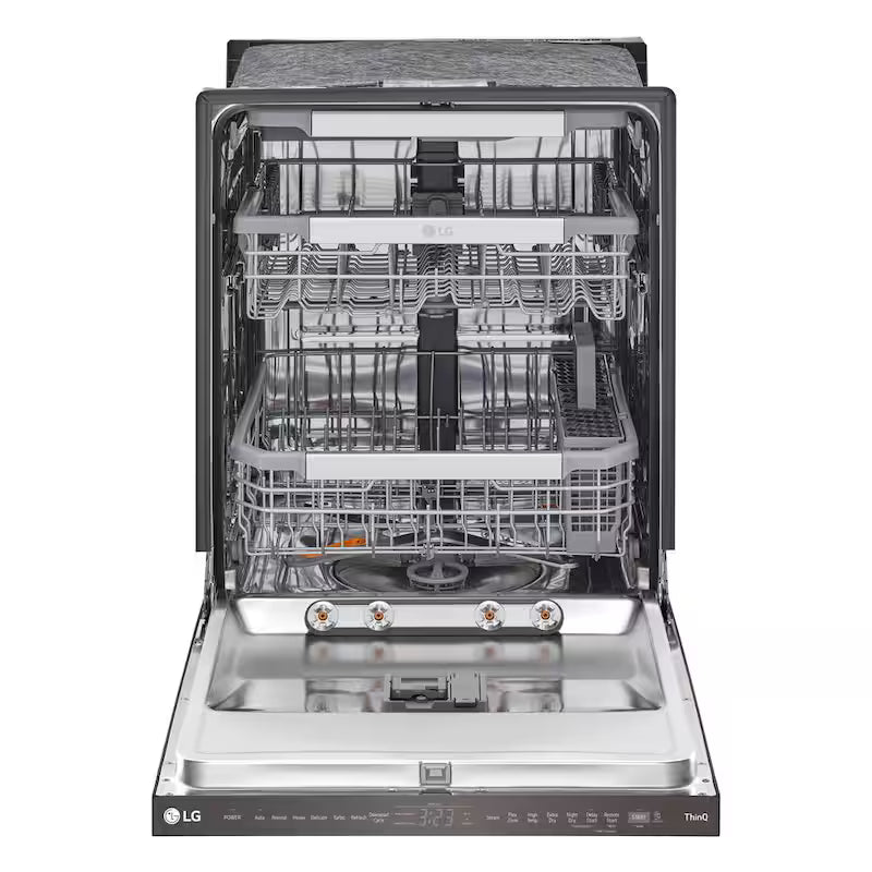 24 in. Black Stainless Steel Smart Dishwasher X515