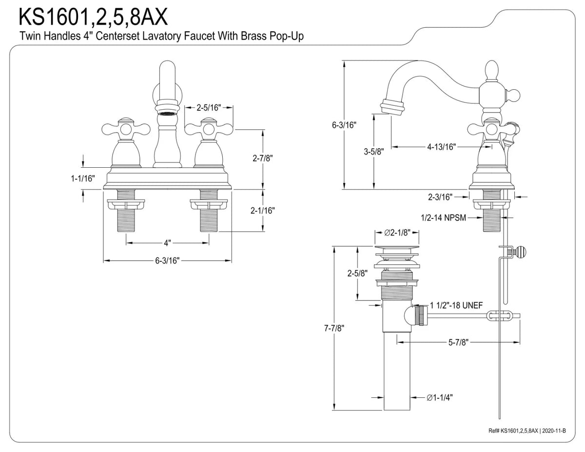 4 in. Centerset Bathroom Faucet, Oil Rubbed Bronze N56985