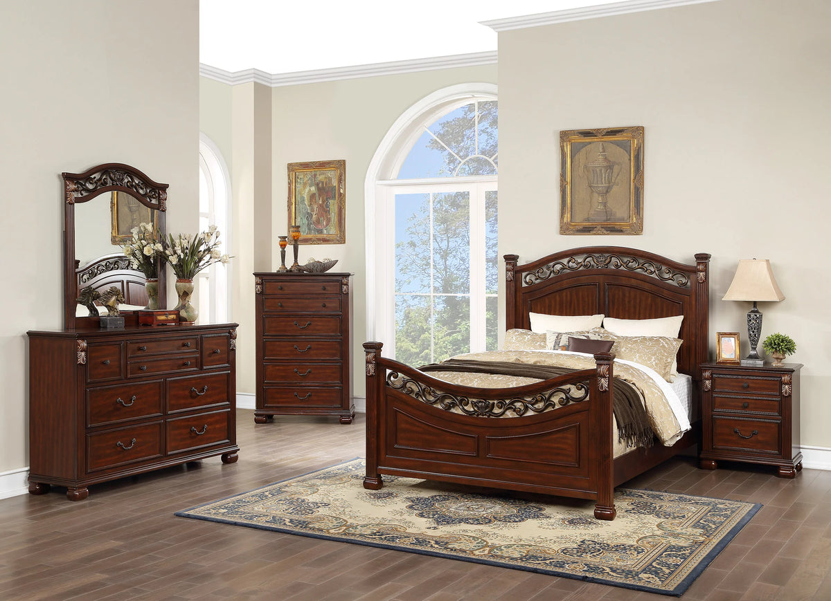 2-Drawer Wood Nightstand Y273163