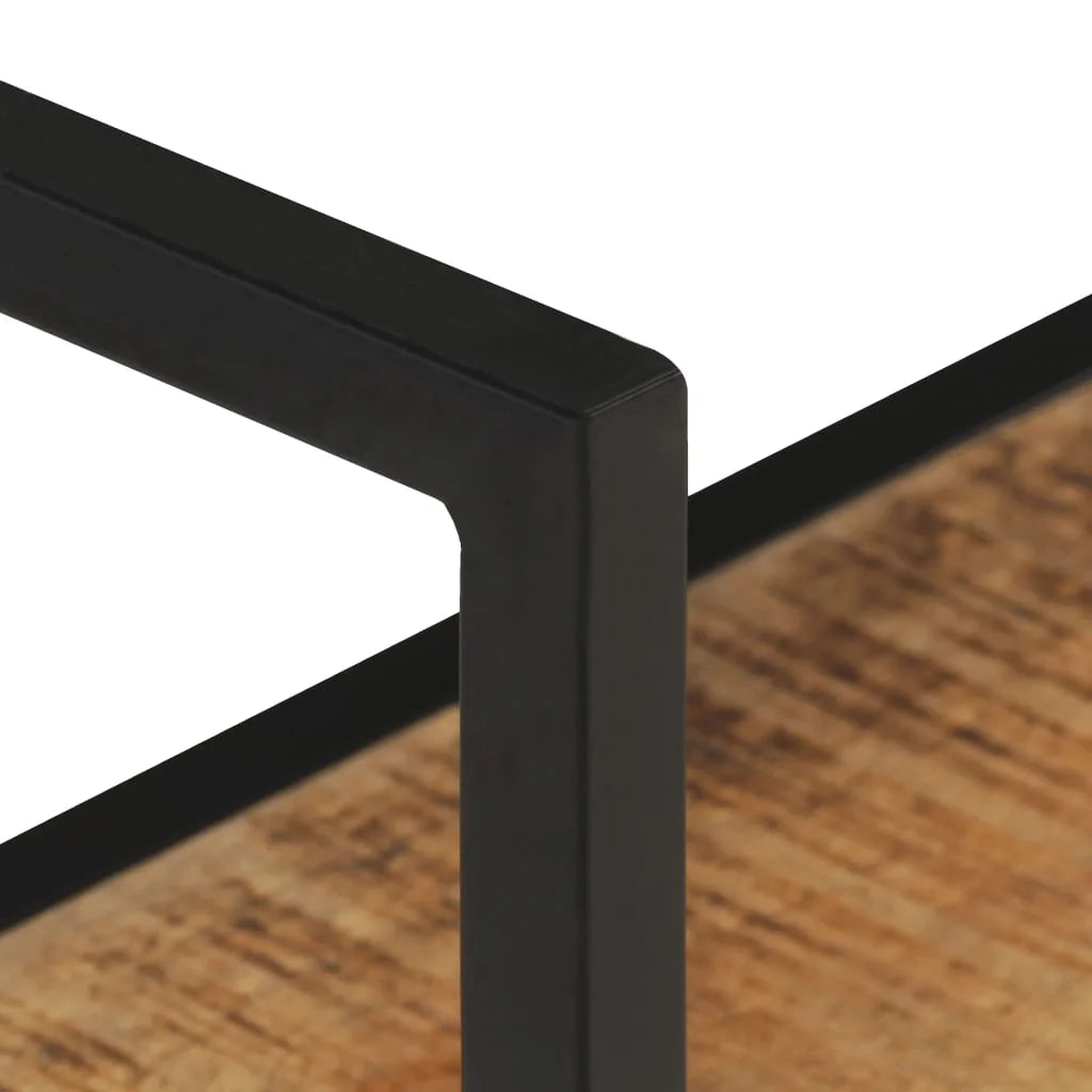 Wall Shelf Rough Mango Wood V187176