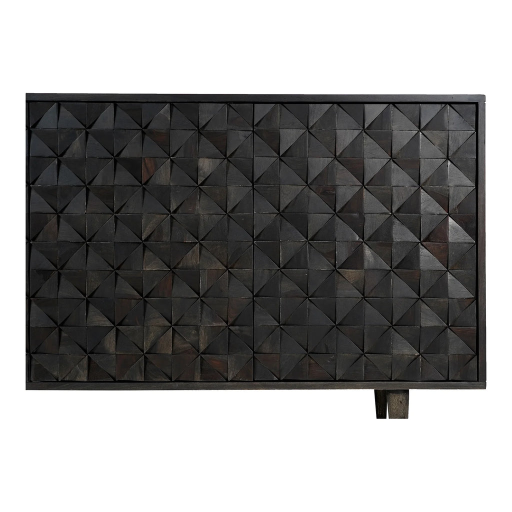 Black 4 Door Sideboard N8540