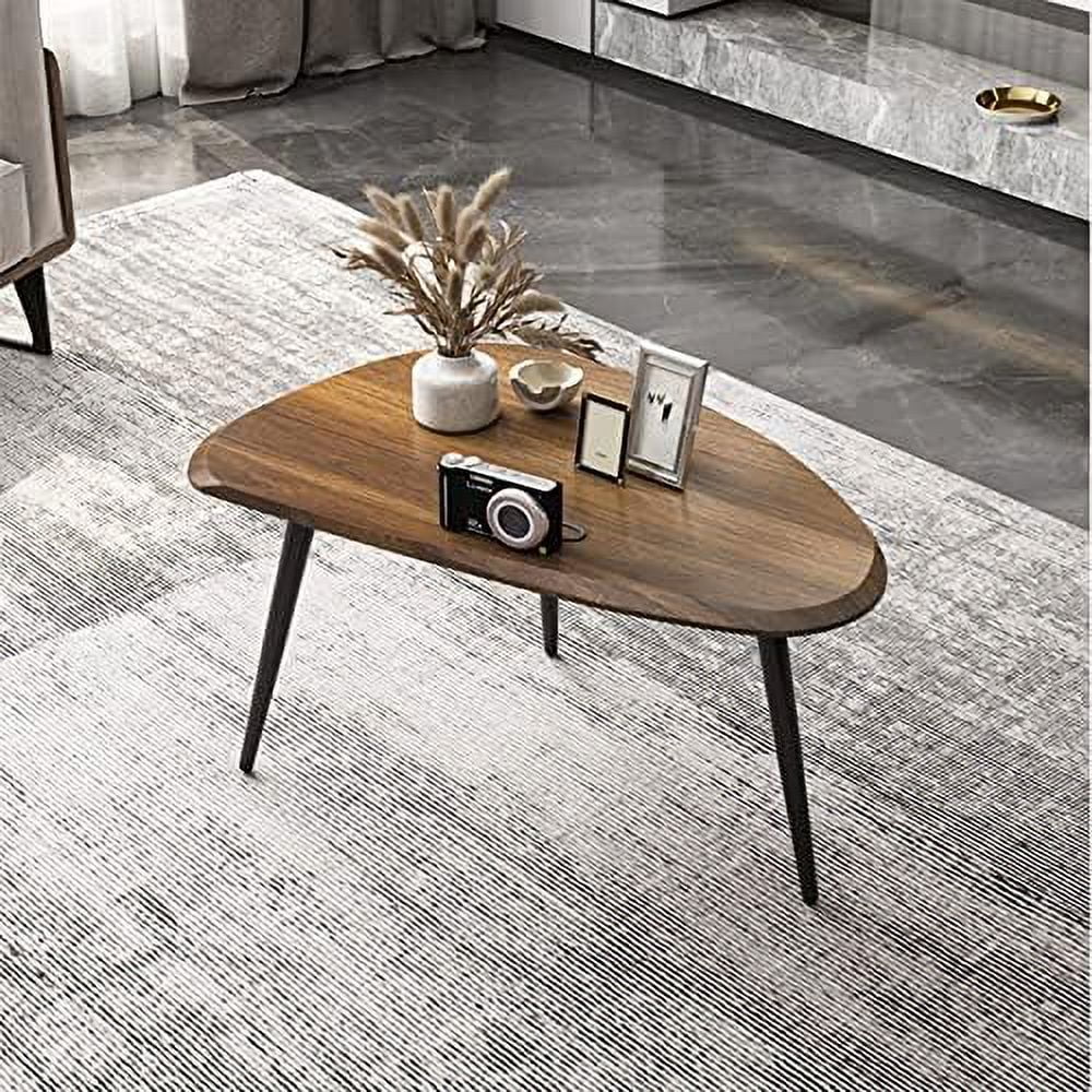 Scandinavian Wood Coffee Table Set of 2 D55322