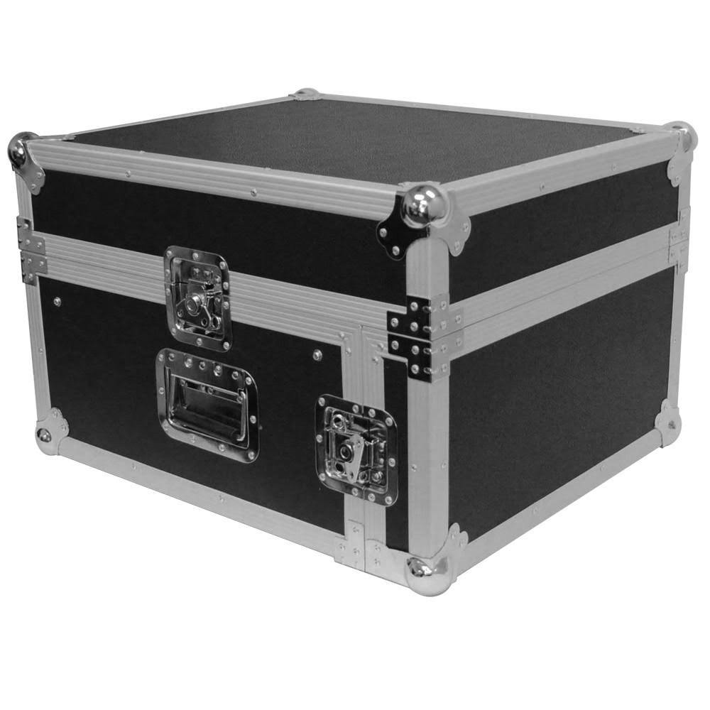 4 Space Rack Case with Slant Mixer Top P692