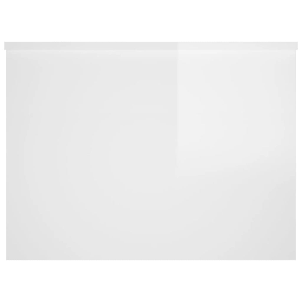 High Gloss White Engineered Wood Coffee Table P43359