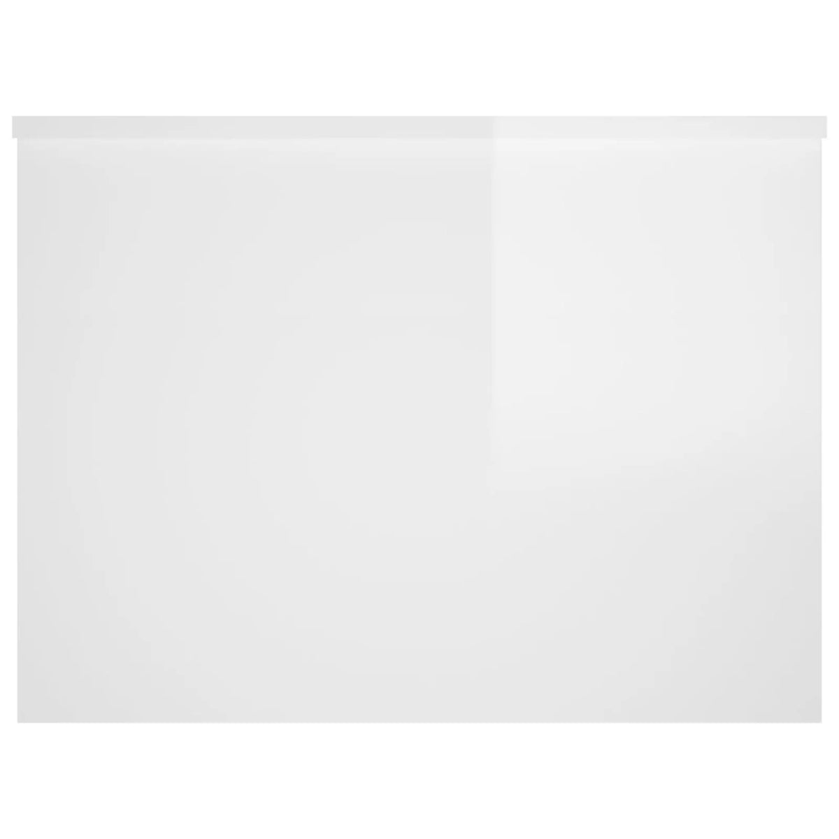 High Gloss White Engineered Wood Coffee Table P43359