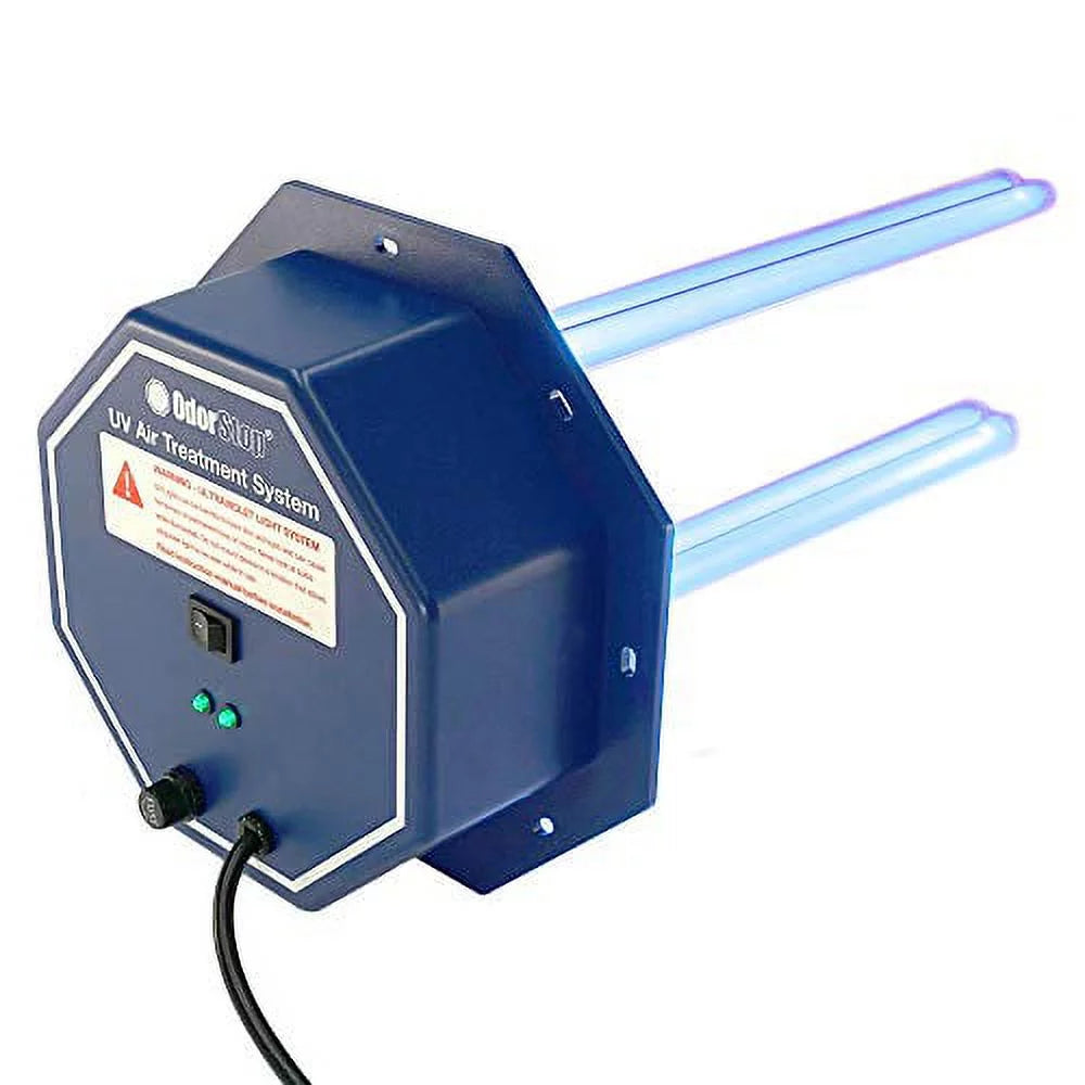72 Watt UV Air Purifier with Air Flow Sensor and 16" Bulbs S917861