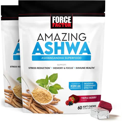 Ashwagandha Supplement 120 Soft Chews R957