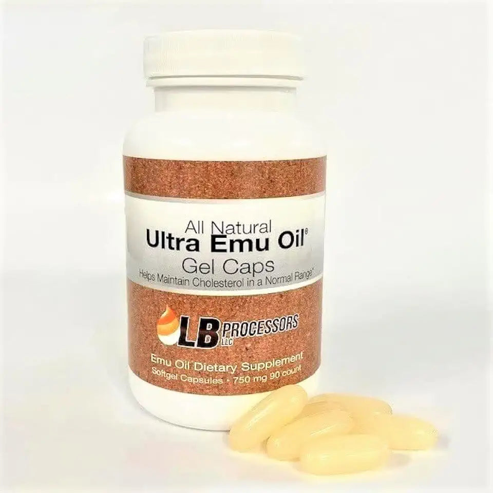 All Natural Ultra Emu Oil Gel Caps 90/750mg I34734