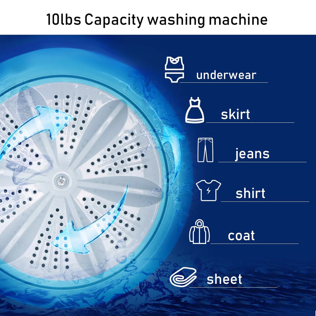 7.7 lbs Full-Automatic Washing Machine V81051