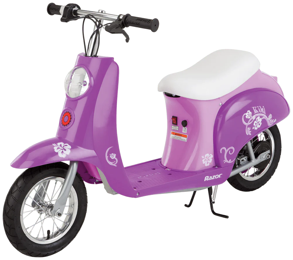 Purple Electric Scooter P411