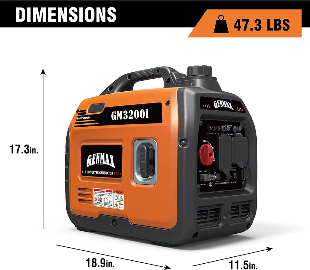 Portable Inverter Generator 3200W Ultra Lightweight O882