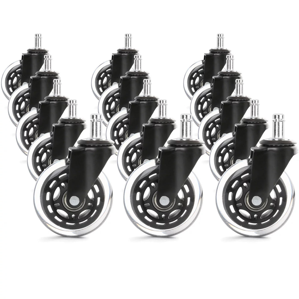 Heavy Duty Rubber Chair Casters 15Pcs J195