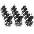Heavy Duty Rubber Chair Casters 15Pcs J195
