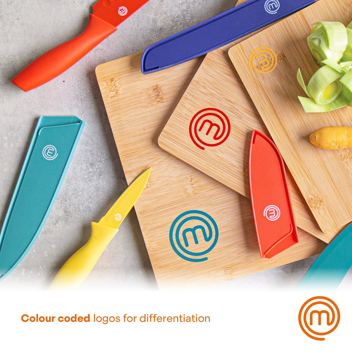 15 Piece Knife & Board Set T382