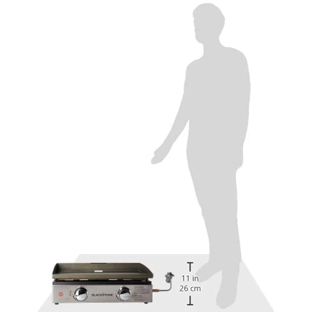 22 inch Black Tabletop Griddle C3382
