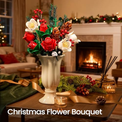 Christmas Flower Bouquet Building Set C716